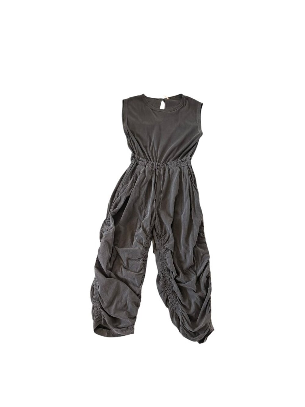 Free People Sand Jam Jumpsuit Dark Gray Large